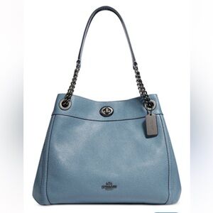 Coach turn lock Edie shoulder bag